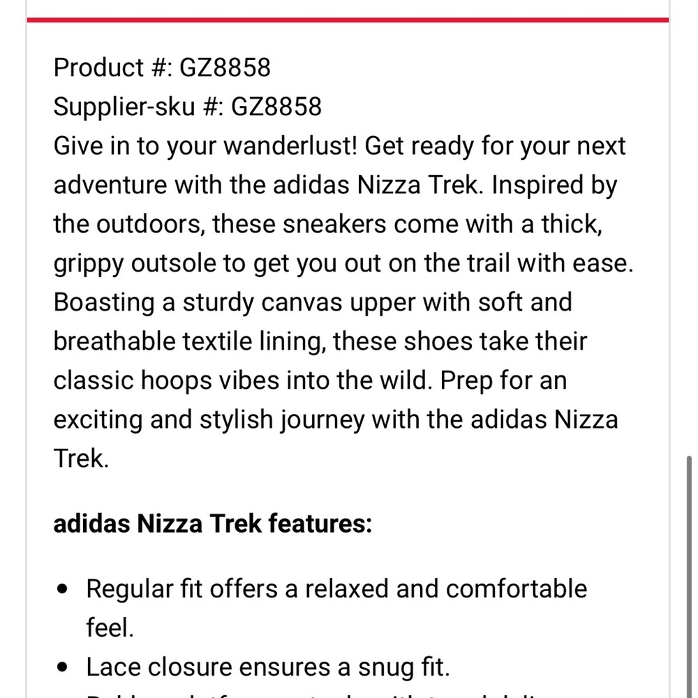 ADIDAS NEZZA TREK PLATFORM SHOES WOMENS WHITE SIZE 6.5 - Picture 16 of 16